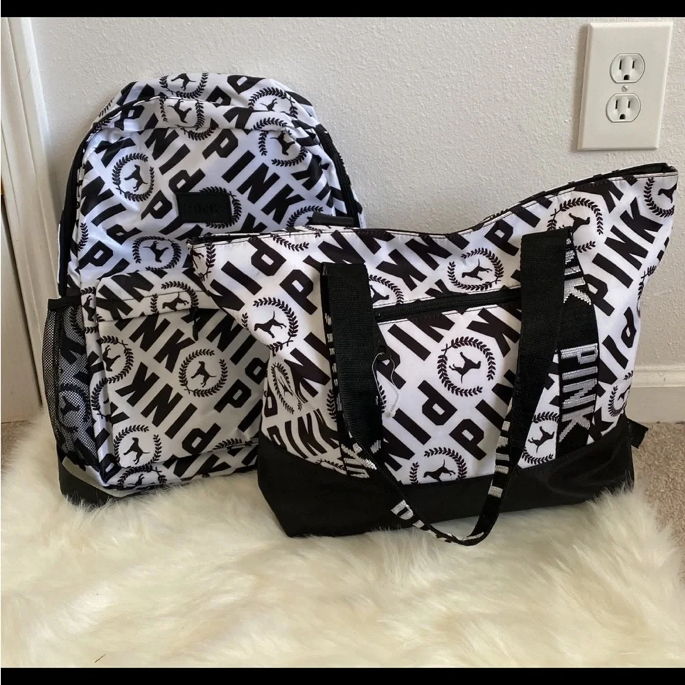 PINK Backpack Set - Picture 1 of 7